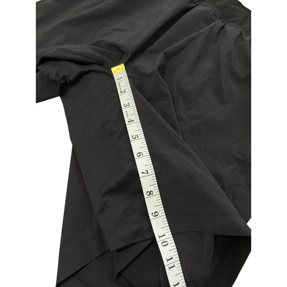 Lululemon Mens T.H.E. Short Lined Stretch 9" Black Zip-Pocket Size L - Picture 5 of 6